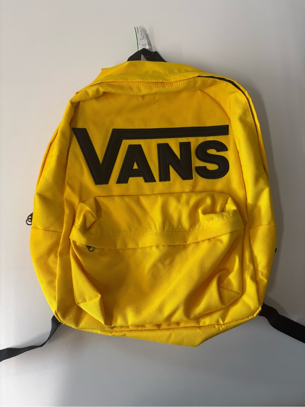 Vans Bright Yellow Logo Backpack